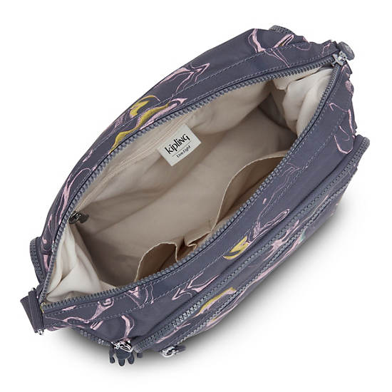 Kipling Gabbie Printed Crossbodytassen Grijs | België 2055VR